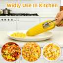 2PCS Corn Peeler, 2026 New Upgrade Corn Cob Peeler Stripper Cutter Remover,Stainless Steel Corn Stripping Tool for Corn on the Cob for Home Kitchen, Restaurant, Picnic