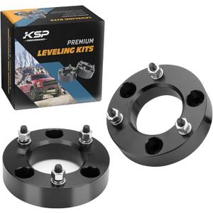 KSP 2in Level Kits for F150 2004-2025,2" Front Leveling Lift Kits Compatible with Expedition 03-18,Mark LT 2005-2008, Aluminum Forged Strut Spacers Raise the Truck 2inchPackage of 2pcs