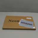 Happy Birthday Neon Sign 16 Inch Reusable Happy Birthday LED Light Up Sign with Dimmable ON/OFF Switch for Birthday Party Backdrop Decoration and Wall Decor and Birthday Gifts (White)