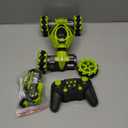 Gesture Sensing RC Stunt Car, Remote Control 2.4GHz 4WD Hand Controlled Car Toys for Boys and Girls Age 6-12, 360 Rotating Drift RC Cars with Lights and Music, Ideal Birthday and Christmas Xmas Gift (Green)