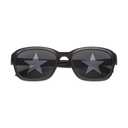 SMILEYWORLD Square Polarized Sunglasses for Women Mens, Small Fashion Sunnies, UV400 Protection, No Slip, No Bounce (Black)