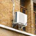 JEACENT Wall Mounting Bracket Rust Free Stainless Steel Support for 9000-24000BTU Condenser Ductless Mini Split Air Conditioner Heat Pump Systems