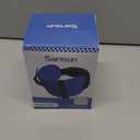 Travel Pillows for Airplanes, 360 Support Headrest Pillow with Eye Mask for Sleeping Long Flights, Travel Pillow for Car Road Trip, Car Headrest, Travel Accessories Stop Bobblehead, Black