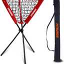 Baseball Softball Ball Caddy Portable Batting Practice Baseball Bat Bags | Use During Training and Drills | Save Your Back No More Bending | Holds up to 60 Baseballs | Instant Setup