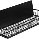 VINTORKY Magnetic Storage Rack for Refrigerator Compact Kitchen Organizer Space Saving Spice Holder for Fridge Cabinet Stylish Design Easy Installation and