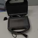 OSTBA Sandwich Maker, 2 Slice Grilled Cheese Maker with Non-stick Flat Plates, Indicator Lights, Cool Touch Handle, Easy to Clean and Store, 750W