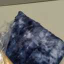 Sealy Electric Blanket Twin Size, Faux Fur & Flannel Heated Blanket with 10 Heating Levels & 1-12 Hours Auto Off, Fast Heating Blanket, Machine Washable, Navy Blue, 62x 84 Inch (Indigo)