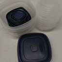 Rubbermaid Easy Find Lids Food Storage Containers with Vented Lids, 26 Piece Set, Blue