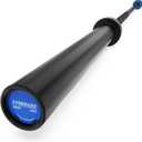 Synergee Regional Olympic 20kg Mens and 15kg Womens Hard Chrome & Black Phosphate Barbells. Rated 1500lbs for Weightlifting and Powerlifting.