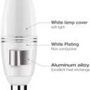 12W LED Candelabra Light Bulbs 12W LED Candle Bulbs E14 Non-Dimmable LED Chandelier Bulbs,100W Incandescent Bulbs Equivalent,Daylight White 6000K,E14 Small Base,Non-Dimmable,Pack of 4