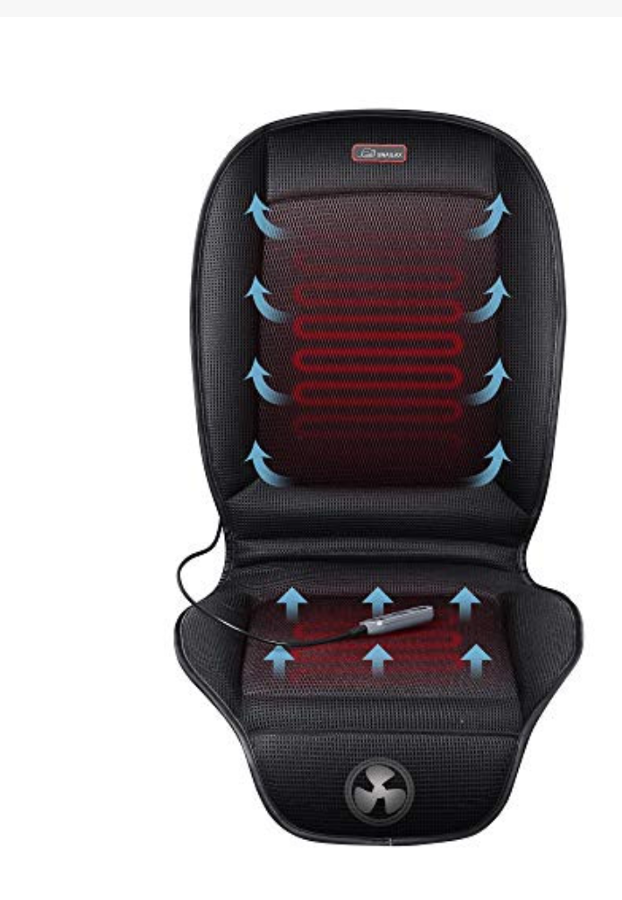 Snailax Back Massager with Soothing Heat, Gifts for Men, Women, Electric Deep Tissue Kneading Full Body Massage Chair for Back Pain, Home, Office Use, App Control