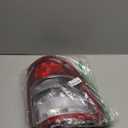 Lathsy Tail Light Black Bezel Compatible With 2019-2023 Dodge Ram 1500 Left Driver Side Taillight Replace 68261577AE