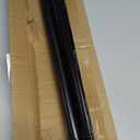 CorkLatta Black Shower Curtain Rod 31 to 80 Inch,1 Inch Diameter Adjustable Spring Tension Stainless Steel Telescoping Rod,Easy Install,No Rust