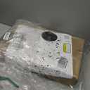 LIBKEN 3Tier Wooden Fruit Basket – Rubberwood Countertop Produce Storage with Metal Frame – Minimal Scandinavian Design Fruit Stand for Kitchen Counter, Space-Saving Tiered Basket Organizer