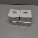 4 x Hole Cutter 33mm LAIWEI Bi-Metal Hole Saw, HSS Circular Hole Saw Head, 1.8 mm Thick, Cutting Depth up to 38mm, Suitable for Wood, Plastic, plasterboard and Metal Round Pipe (Black)