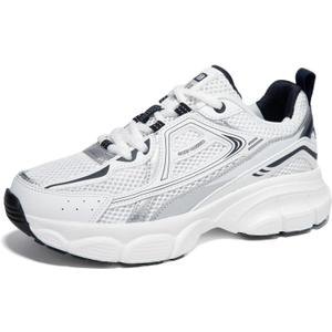 BAASPLOA Women's Chunky Fashion Sneakers Casual Sports Shoes Mesh Breathable Athletic Gym Workout Tennis Shoe Platform Thick Walking Shoes (6)