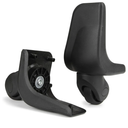 Zoofen 360 Spinner Replacement Luggage Wheel Repairment Suitcase Wheels (Z146) (Z146-Rear Wheel)