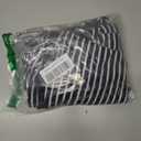 Beautife Womens Plus Size Lounge Set 2 Piece Outfits Stripe Short Sleeve Shirts Tops Shorts Summer Casual Loungewear Black (Black)