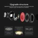 Wireless Bluetooth Headphones-Colorful Lights,Foldable,Bluetooth 5.0,10 m Range,Stereo Surround,Built-in Microphone,Comfortable affixed Ears (Black)