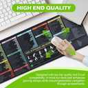 Excel/Word/Power Point/Windows Mouse Pad Set,Non-Slip&Waterproof,Extended Large XL Cheat Sheet Gaming Mousepads for Desk,Stitched Edge Rubber Sole for Home Office(31.5"X 11.8")