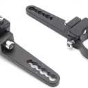 Tube Clamp Mounting Bracket, KMFCDAE Roll Bar Clamps for 2 Inch Tube Roll Cage Bull Bar Roof Rack LED Light Bar Mount (Adjustable, 1 Pair)