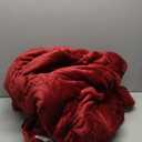 Electric Blanket Queen Size 84" x 90" - Flannel Sherpa Washable Heated Blanket with Dual Control, 5 Heating Levels & 10 Hours Auto Off, Heating Blanket with Overheat Protection for Home (Red)