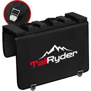 Truck Bike Tailgate Pad for 2 Bikes Bed Rack Holder Featuring Reversed Straps and Premium Metal Buckles for Enhanced Durability (2 Bike pad) Truck Bike Tailgate Pad for 2 Bikes Bed Rack Holder Featuring Reversed Straps and Premium Metal Buckles for Enhanced Durability (2 Bike pad)