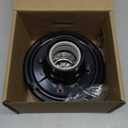 4 inch brushed circular shower floor drain, concealed tile-in installation, complete with sealing ring flange assembly and removable drain cover plate, SUS stainless steel