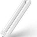 YISSVIC Replacement Bulb for Bug Zapper Outdoor Indoor Compatible for Zap T6 Pro, K15, T9,X3,JY-02 Bug Zapper, 15W, 4-Pin Base, U-Tube Bulb Twin Tube Bulb (Replacement Bulb T6)