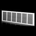 30x10 Return Air Grille (Duct Opening Size), Air Return Vent Cover, AC Vent Cover, Cold Air Return Vent Cover, Flat Return Air Grilles, Outer Dimensions:31.75"W x 11.75"H (30"Wx10"H, Duct Opening)