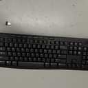 Logitech MK270 Wireless Keyboard and Mouse Combo for Windows, 2.4 GHz Wireless, Compact Mouse, 8 Multimedia and Shortcut Keys, 2-Year Battery Life, for PC, Laptop - Black