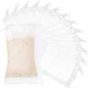 Geiserailie 15 Pieces Aquarium Filter Media Bags 150 Micrometer Fine Filter Bags Mesh Reusable with Zipper for Activated Carbon Resins(2.4 x 4 Inch) (Nylon)