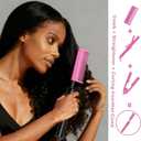 Dual Voltage hot Comb,450F Hot Comb for Wigs, Ceramic HotComb for Black Hair,Electric PressingComb for Natural Black Hair, Fast Heating straightening Comb for Lace Front Wigs