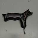 Asterom Walking Cane - Handmade Wolf Cane - Cool Walking Canes for Men and Women - Wooden, Carved, Unique - Walking Sticks for Men & Seniors (39 Inch)