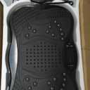 Vibration Plate Exercise Machine, 130 Levels Full Body Workout Vibrating Plate for Lymphatic Drainage Weight Loss, 450 Lbs Capacity Shake Platform with Resistance Bands Bluetooth for Women Men