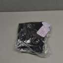 MANGOPOP Womens Bodysuit Long Sleeve Crew Neck Body suit for Women Fleece lined Ribbed Bodysuits, Fleece Lined Black, X-Large