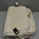 MOMUVO Large Travel Backpack Women, Flight Approved Carry On Backpack, Water Resistant Anti-Theft Large Casual Daypack Fit 17 Inch Laptop with USB Charging Port, Beige