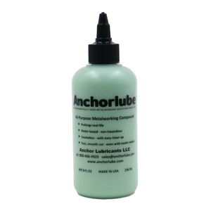 Anchorlube 8oz, All-Purpose Metalworking Cutting Lubricant, Water-Based 3010