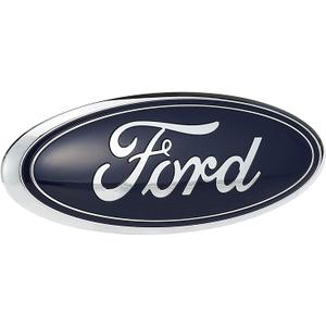 Genuine Ford AA8Z-9942528-A Nameplate, DARK BLUE, 9 x 3.5 INCHES