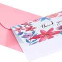 2 x Amazon Basics Thank You Cards and Envelopes, 48 Count, Floral Assorted Designs