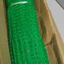 Temporary Fence with Posts, 4'x50' Plastic Fencing Garden Fence Animals Barrier with Fiberglass Stake Windbreak Rope, Portable Snow Fences, Fencing for Dogs Outdoors Backyard (Green)