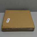 Vintage Vanity Mirror with Stand  11.8"x9.6" Gold Tabletop Makeup Mirror, Arched Decorative Mirror with Carved Engineered Wood Frame for Bedroom, Dresser, Bathroom or Desk