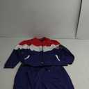 UOUA Men's Tracksuits Set Full Zip Jacket & Sweatpants 2 Piece Athletic Jogging Suits Casual Sports Color Block Outfit XL