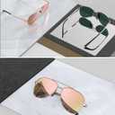 LUENX Aviator Sunglasses for Men Women Polarized - UV400 Protection, Stylish Shades, Driving, Outdoor Activities