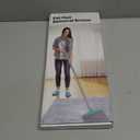 Carpet Rake for Pet Hair Removal - Reusable Pet Hair Remover, 60 Adjustable Long Handle Cat Dog Carpet Rake Scraper with Patented Design, Dog Hair Rake Brush for Rugs, Mats (Blue)