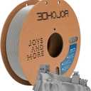 3D Printer Filament High Speed PLA 300mm/s 1kg Cardboard Spool (2.2lbs),Dimensional Accuracy +/- 0.03 mm Fit Most 3D FDM Printer -Silver