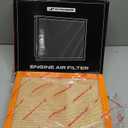 A-Premium Engine Air Filter Compatible with Toyota Models - Sequoia 2014-2022, Tacoma 2016-2023, Tundra 2013-2021, 3.5L 4.0L 4.6L 5.7L, Replace# 17801-0P100