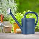 1 Gallon Watering Can for Indoor Plants, Garden Watering Cans for Outdoor Plant House Flower, Modern Plant Watering Can Large Long Spout with Sprinkler Head