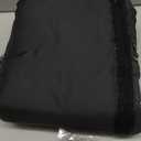 CADARA Fireplace Blocker Blanket Stops Heat Loss, Magnetic Fireplace Draft Stopper, Indoor Fire Place Draft Cover with Hook and Loop Tapes, Cold Air Blocker Save Energy, Black 39" W x 36" H