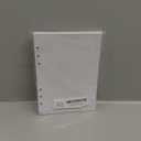 A5 Blank Paper, Refills for Filofax Planner, Organizer, Binders, 6 Hole Punched, 100 Sheets/200 Pages, 100gsm, White, 5.8 x 8.2 Inch